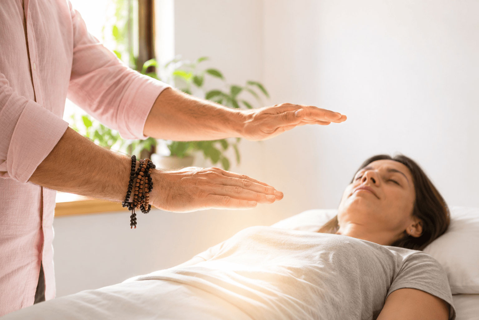 Energy therapy session